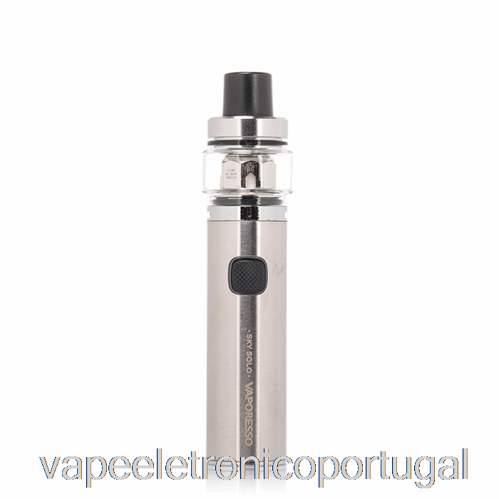 Vape Eletrônico Vaporesso Sky Solo & Solo Plus Starter Kit Padrão - Aço Inoxidável